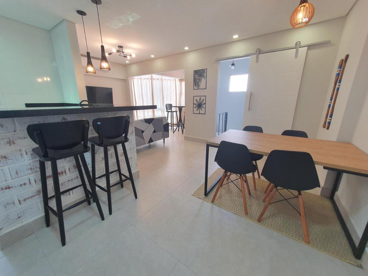 Lindo Duplex Guaruja 2 Quartos A 300 Mts Praia Enseada ภายนอก รูปภาพ