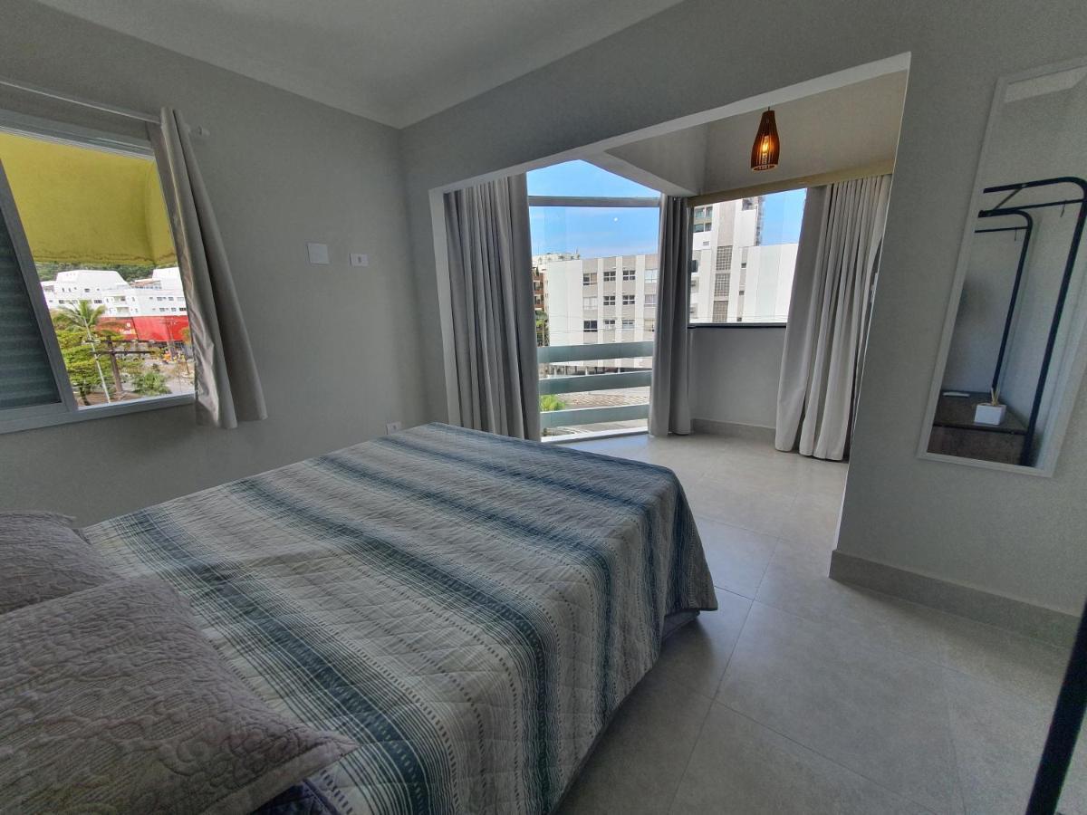 Lindo Duplex Guaruja 2 Quartos A 300 Mts Praia Enseada ภายนอก รูปภาพ